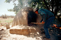 Montoya farm, Community horno baking 007 thumbnail