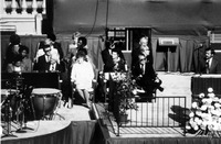 Billy Graham at Spartan Stadium. thumbnail