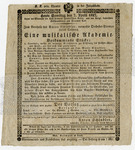 A musical academy at the Theater in the Josephstadt on April 1, 1827 thumbnail