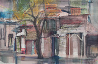 Stylized Columbia Street Scene thumbnail