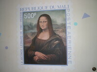 Stamp Mural: Mona Lisa thumbnail