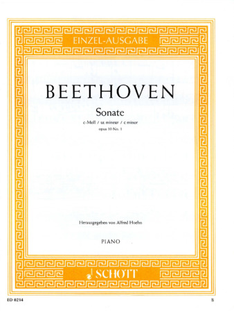 Piano Sonata no. 5 in C minor, op. 10, no. 1, edited by Hoehn thumbnail