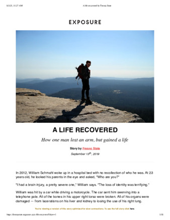 A life recovered thumbnail