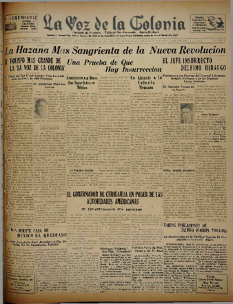 La Voz de la Colonia 21 De Abril 1927 thumbnail