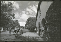 [Students near Crandall Gym] thumbnail