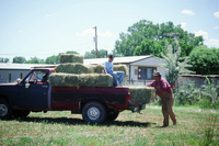 Montoya farm, Hay baling 011 thumbnail