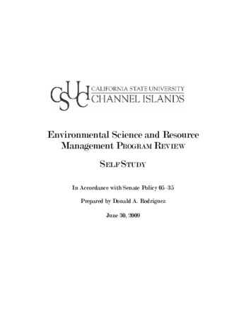 2009 ESRM Program Review Self Study thumbnail