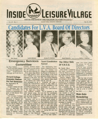 Inside Leisure Village Vol. 13 No. 3 thumbnail