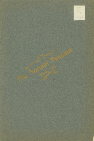 San Jose State Normal School Pennant 1902-03 (March 1902) thumbnail