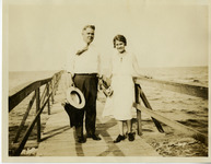 Carr, Helen S. and John Lyons, Chesapeake Beach, 1931 thumbnail
