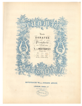 Trois sonates pour le pianoforté avec violon obligé thumbnail