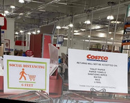 Ngan Nguyen COVID-19 Photograph of Costco Signs thumbnail
