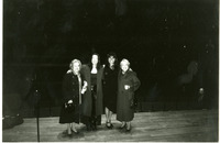 Michele Serros on stage thumbnail