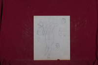 Nude with Several Head Studies thumbnail