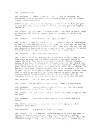 Mrs. Shinobu Mikami thumbnail