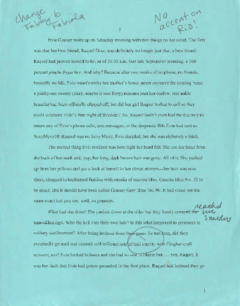 Rough draft of Honey Blonde Chica thumbnail