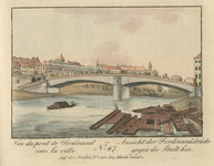 View of Ferdinand's Bridge across from the city thumbnail