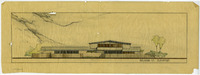 Del Marcos Hotel, [color rendering of] Belardo Street Elevation thumbnail