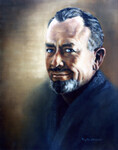 Painting of John Steinbeck thumbnail