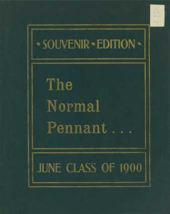 San Jose State Normal School Pennant 1900-06 (June 1900) thumbnail