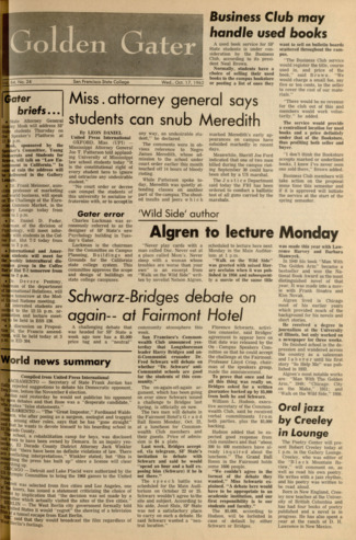 Golden Gater 17 October 1962 thumbnail