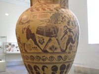 Terracotta neck-amphora (storage jar) thumbnail