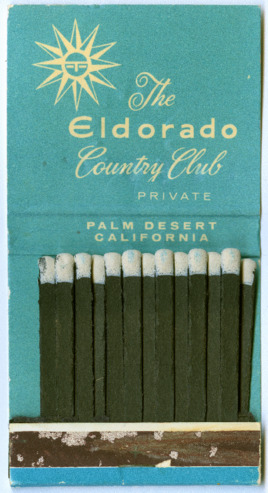El Dorado Country Club [match book] thumbnail