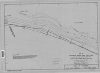 Map of Historical Mean High Tide Lines Along the Shore of the Santa Monica Bay Vicinity of Wi Rogers Beach State Park thumbnail