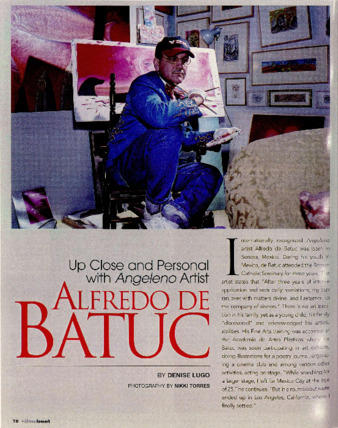 Up Close and Personal with Angeleno Artist: Alfredo de Batuc thumbnail