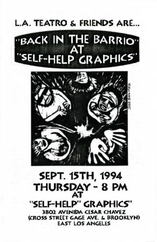 L.A. Teatro & Friends are . . . "Back in the Barrio" at "Self-Help Graphics" thumbnail