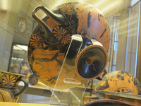 Attic red-figure kylix (cup) thumbnail