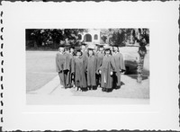 Group photo of San Jose State College 1947 graduates. thumbnail
