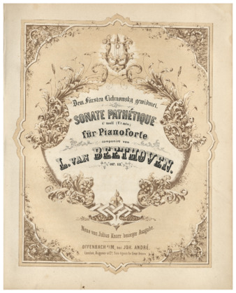 Piano Sonata no. 8 in C minor, op. 13, edited by Knorr thumbnail