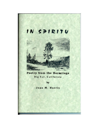 In Spiritu: Poetry from the Hermitage Big Sur, California thumbnail