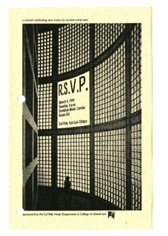 RSVP, 1999 thumbnail
