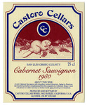Castoro Cellars, Cabernet Sauvignon, 1980 thumbnail