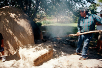 Montoya farm, Community horno baking 004 thumbnail