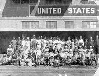 Group photograph of workers. thumbnail