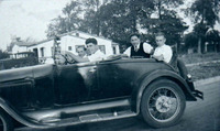 Jackie Coogan and friends in Roadster thumbnail