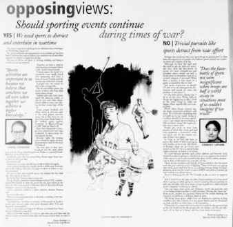 Should Sporting Events Continue During Times of War? thumbnail