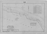 Survey of the Low Water Mark on the Shore of Lake Tahoe; Sheet 21 of 22 thumbnail