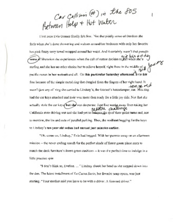 Rough draft of Honey Blonde Chica thumbnail