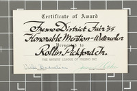 Honorable Mention Watercolor thumbnail