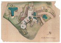 A residence for Mr. and Mrs. Robert P. McCulloch, site plan, 1972 thumbnail
