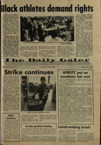 The Daily Gater 3 May 1968 thumbnail