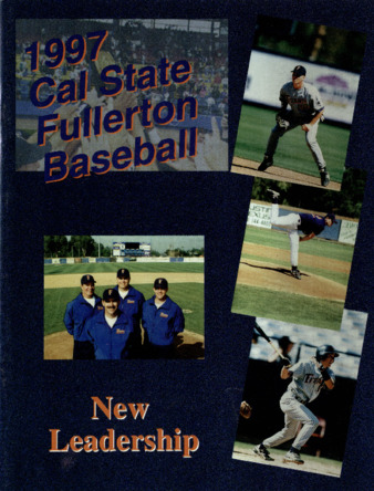 1997 Baseball Program thumbnail