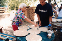 Montoya farm, Community horno baking 060 thumbnail