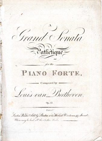 Piano Sonata no. 8 in C minor, op. 13 (Preston) thumbnail