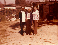 Grandma Prisbrey Outside of Bottle Village thumbnail