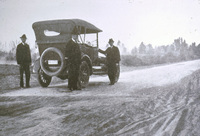 San Joaquin Valley, End of the Paved Road at County line thumbnail